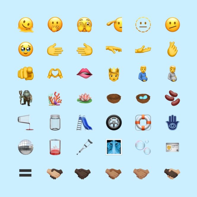 37 novos emojis para variar suas reações
