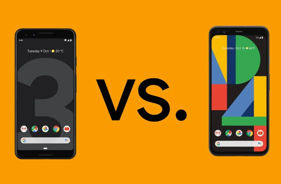 Pixel 3 vs Google Pixel 4