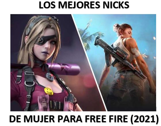 NICKS FEMININOS PARA FREE FIRE - Breack iT