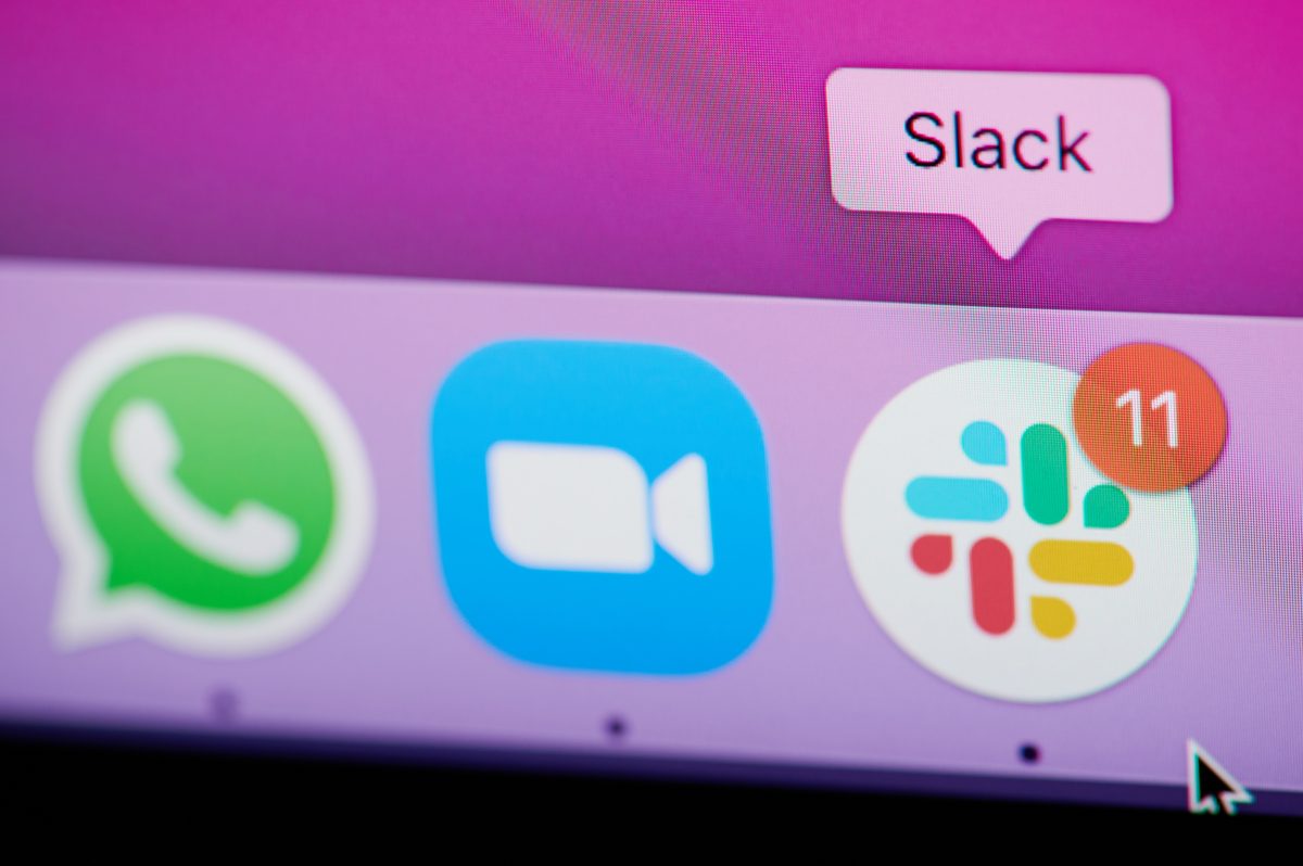 Slack, Zoom e e-mail são realmente bons para nossa produtividade